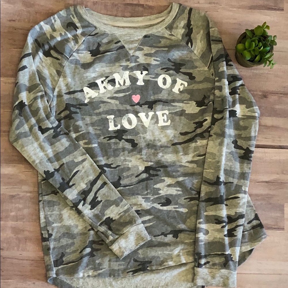 Super Soft Camo Sweatshirt
